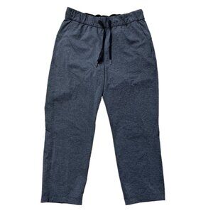 Lululemon Gray On the Fly Crop Pants 23" Size 6